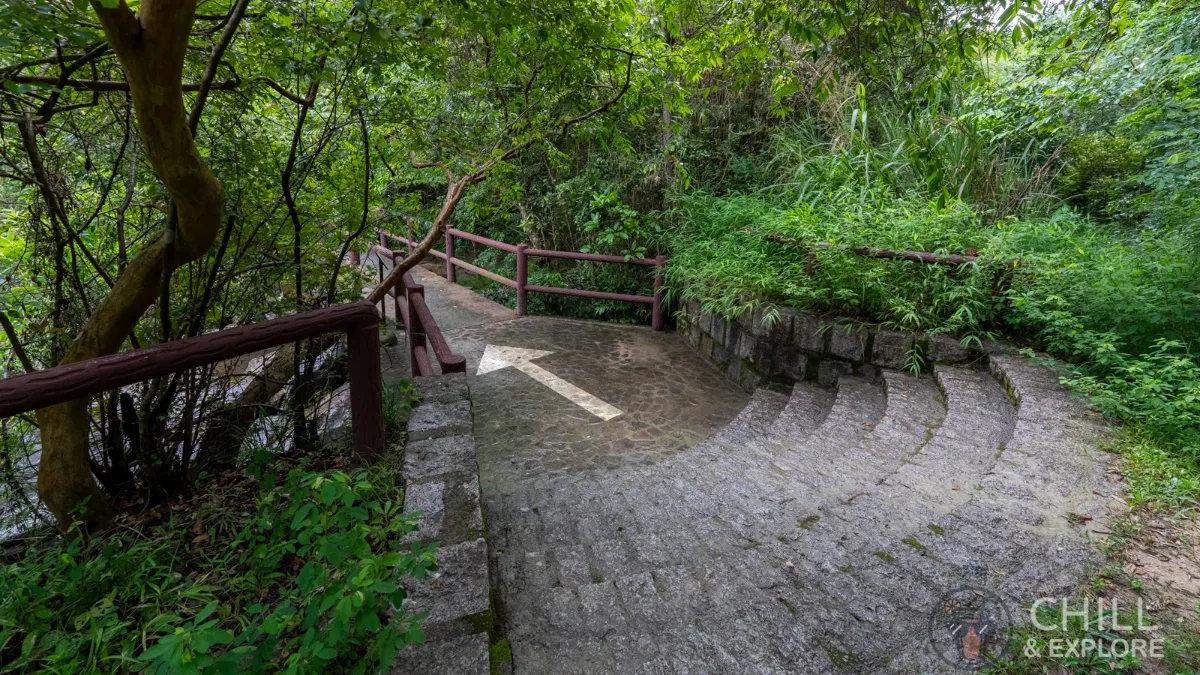 Bride's Pool Nature Trail Hiking Directions