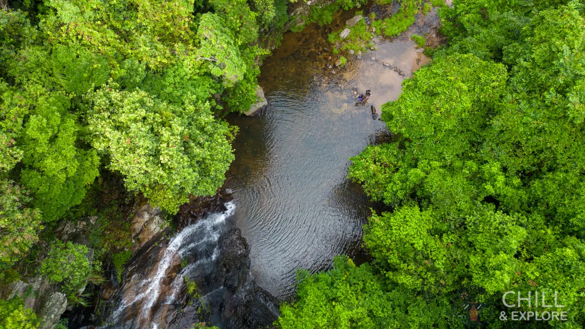 Bride's Pool Waterfall swimming