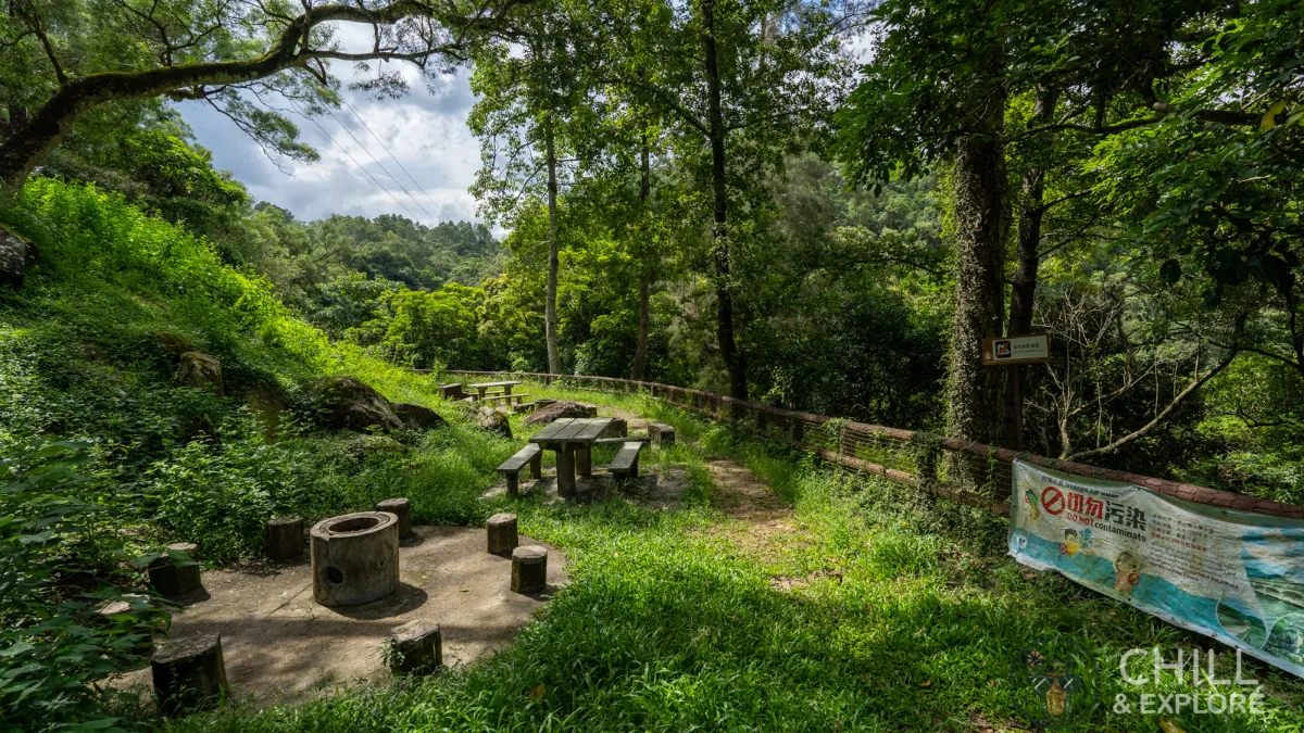 Bride's Pool Barbecue site