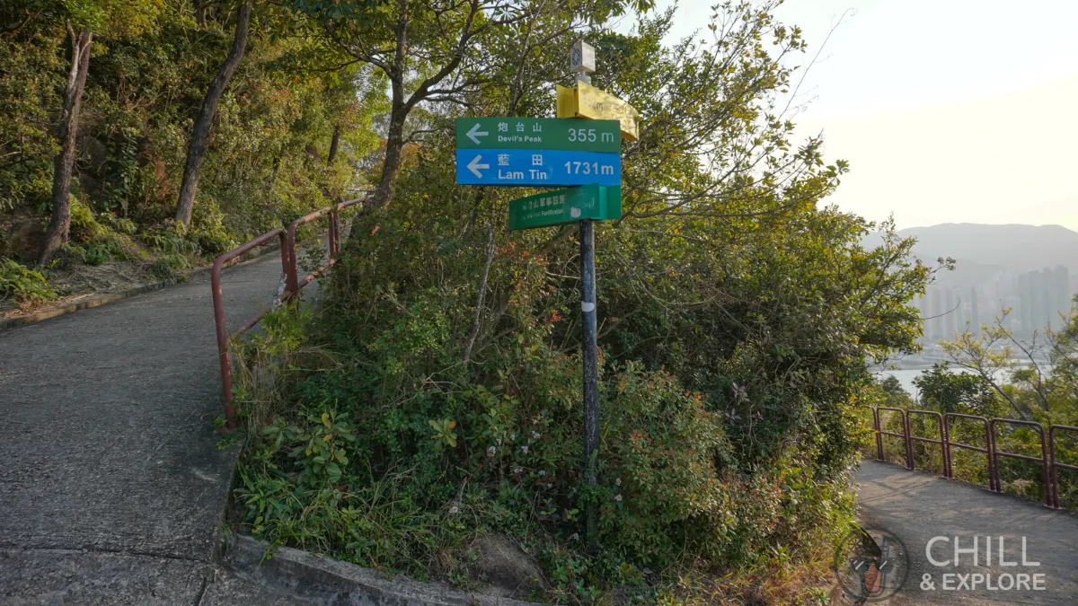 Devil's peak hike Hong Kong - directions