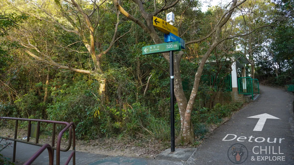 Devil's peak hike Hong Kong - directions