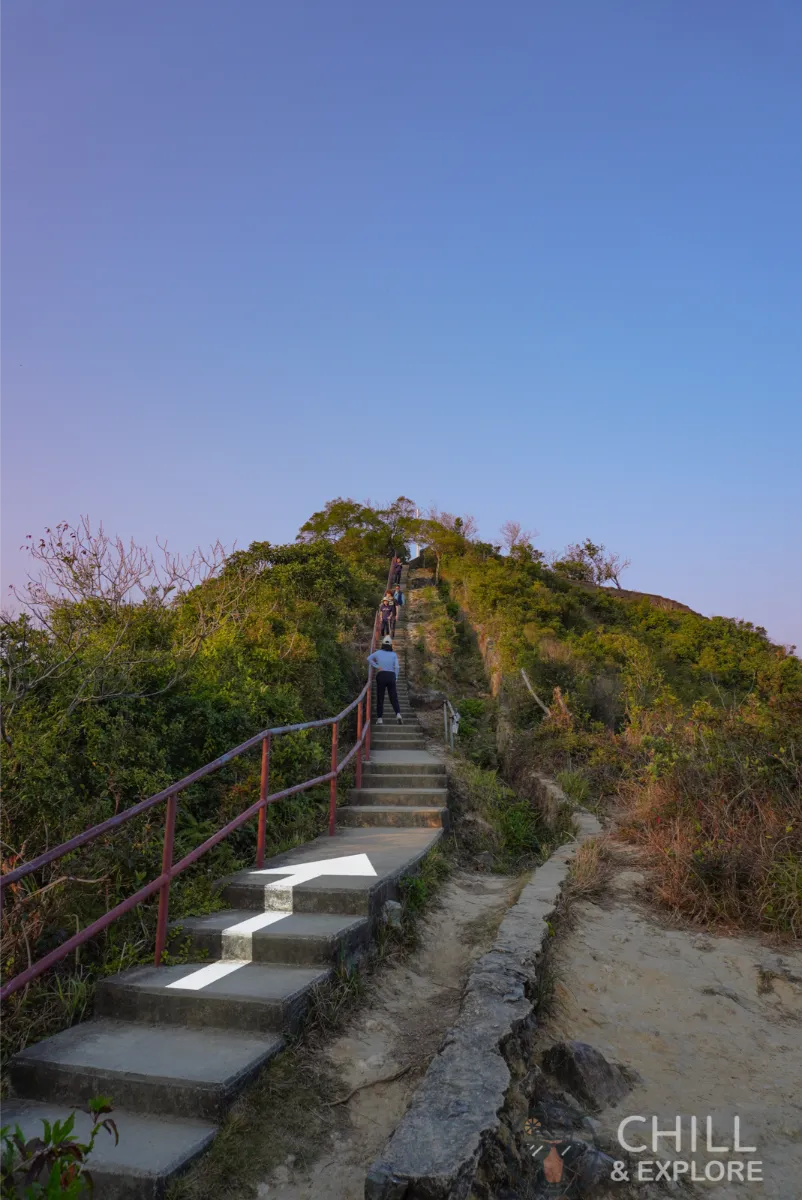 Devil's peak hike Hong Kong