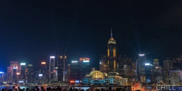 Hong Kong Symphony of Lights show