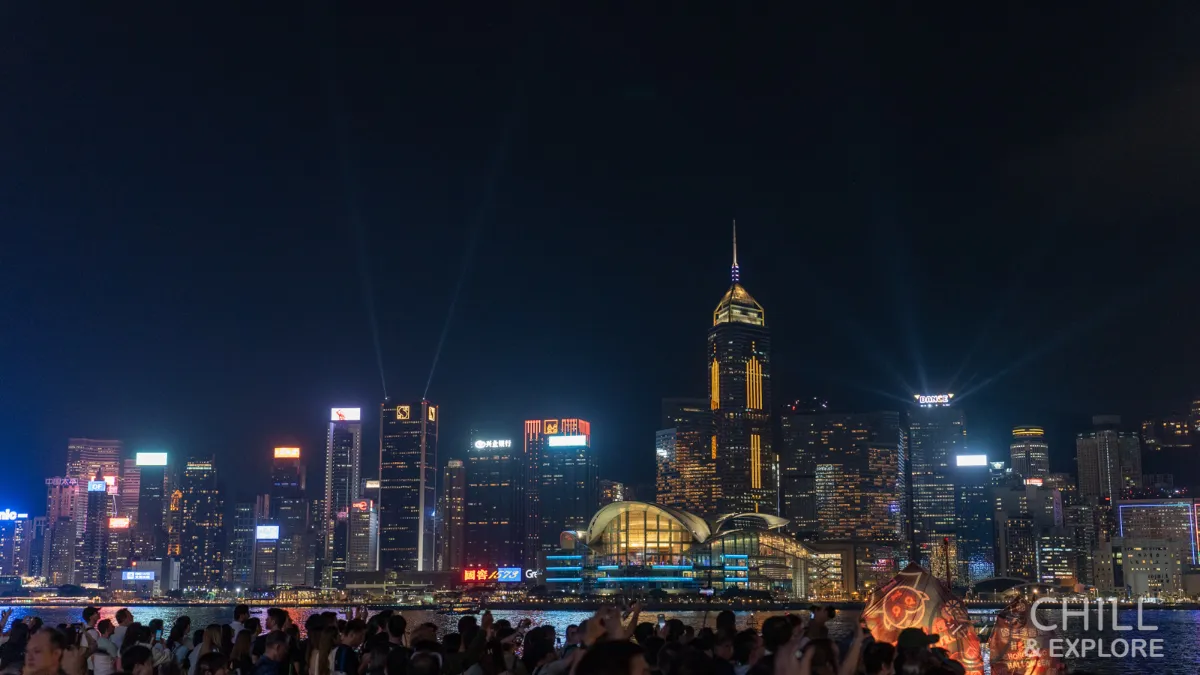 Hong Kong Symphony of Lights show