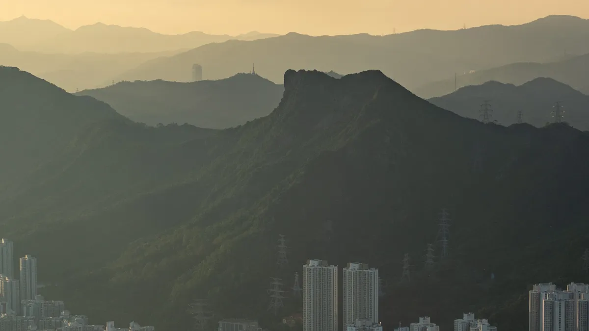 Lion Rock Mountain in Hong Kong