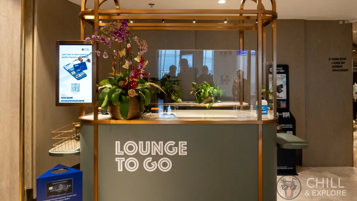 Plaza Premium Lounge Gate 1 - Lounge to go