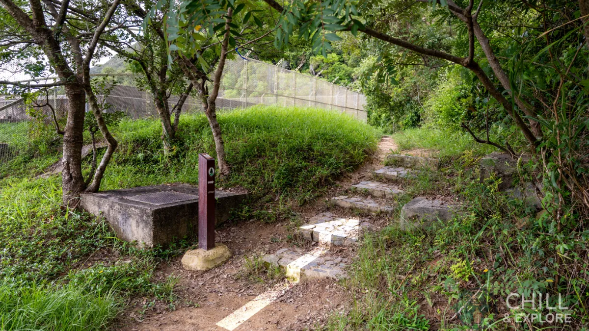 Pok Fu Lam Reservoir to the peak hike directions