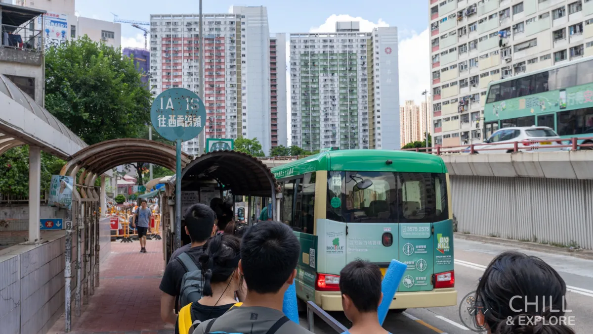 1A minibus from choi hung to sai kung