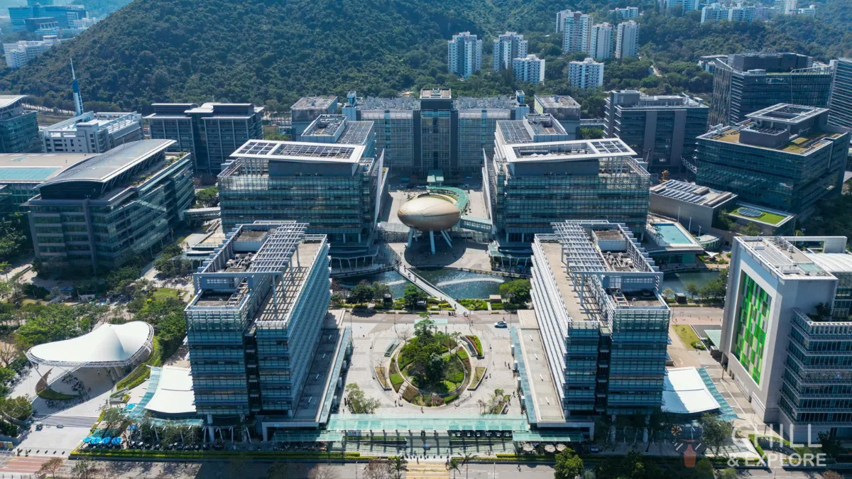 Science Park view from above