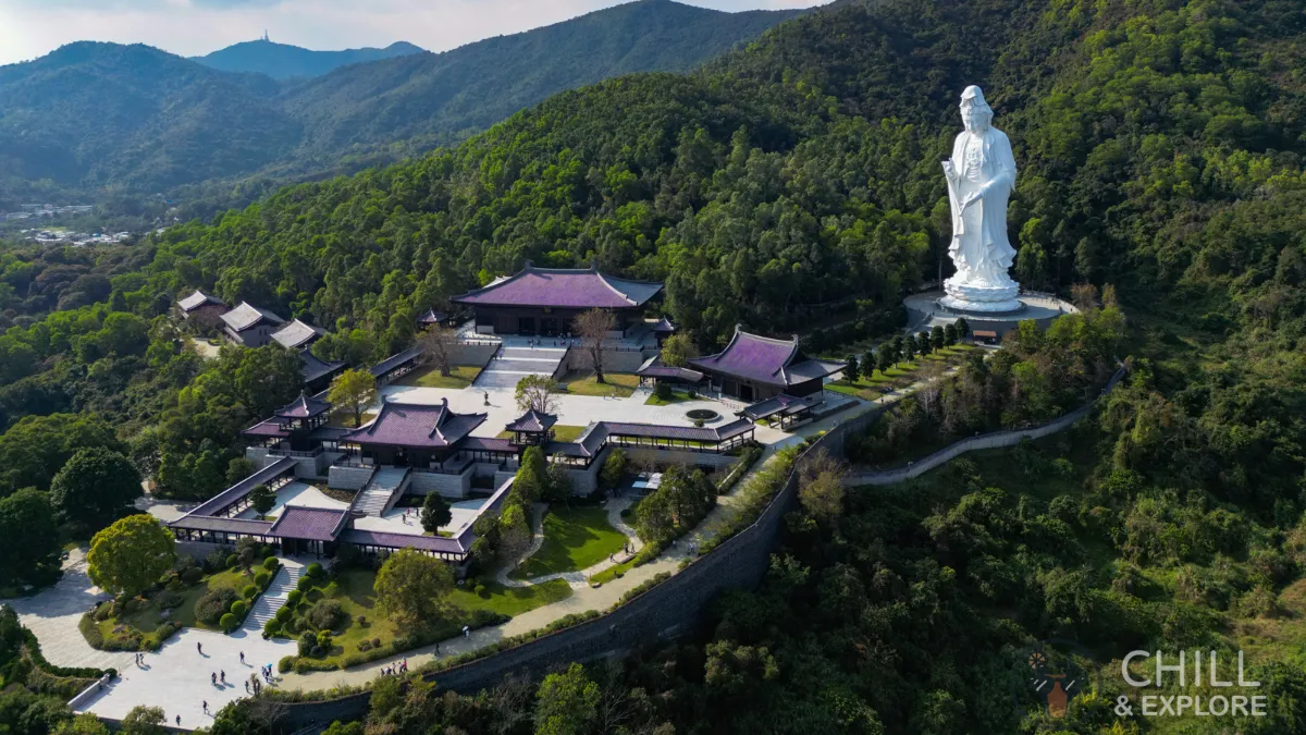 Tsz Shan Monastery and Guan Yin statue