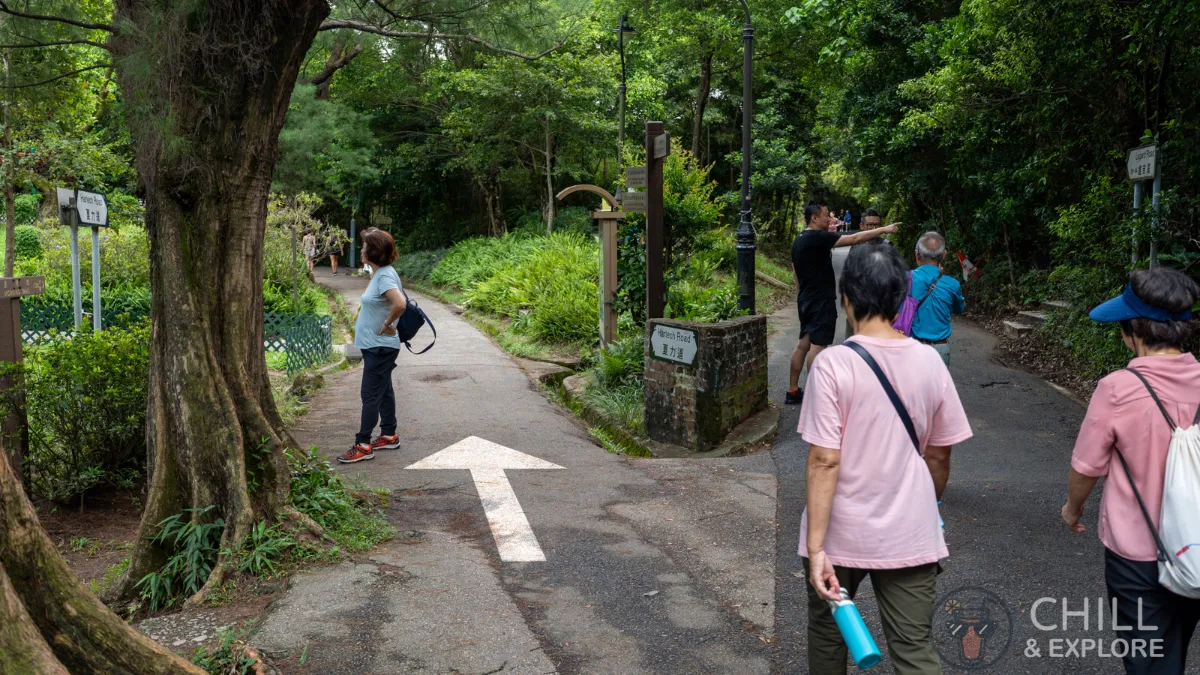 The peak circle walk directions