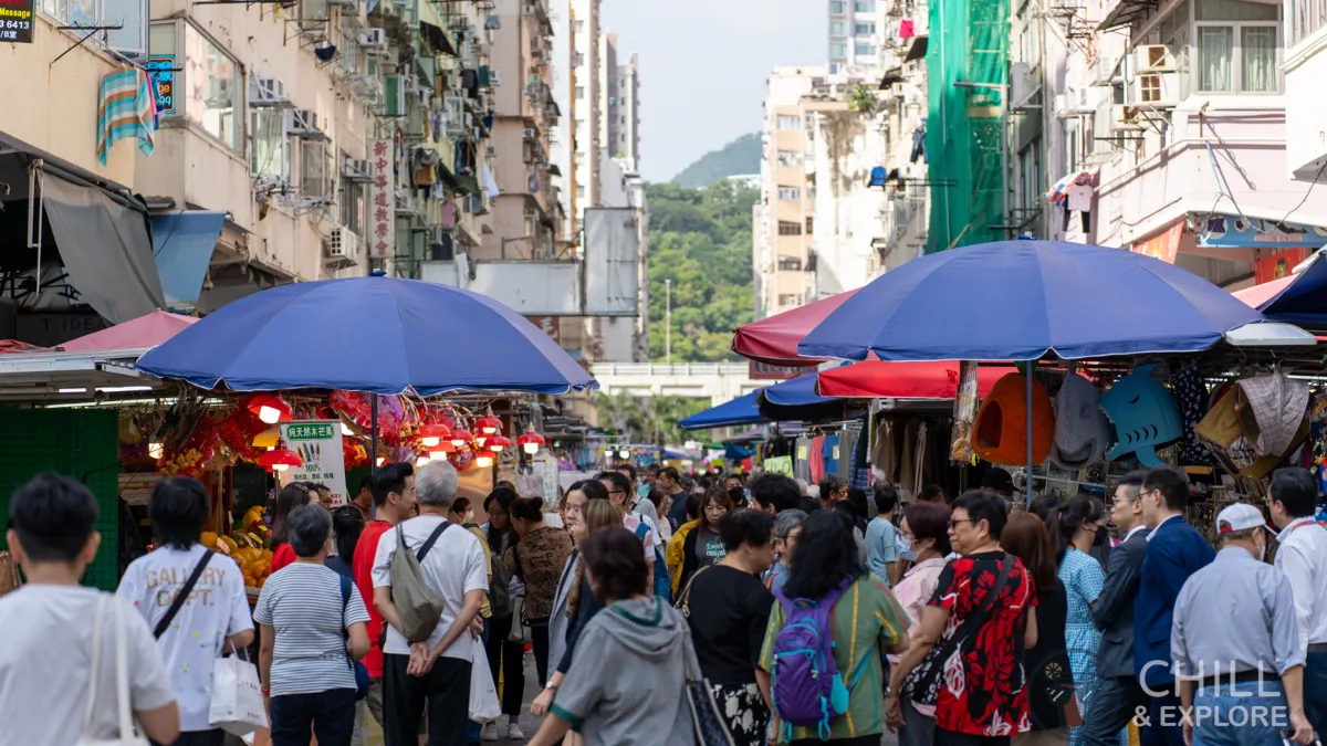 Vendors at the Fa Yuen Street Market