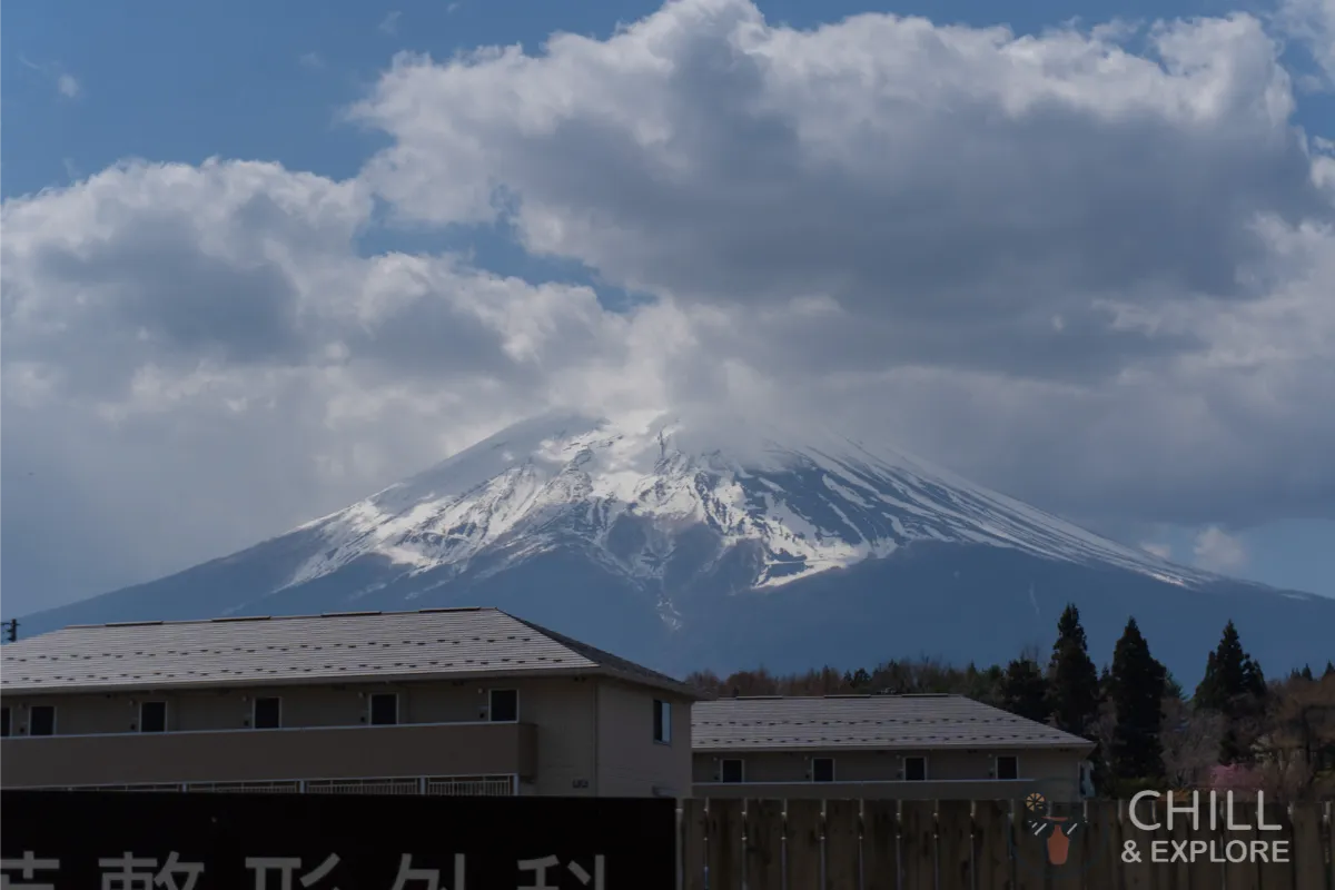 Mount Fuji and Clouds