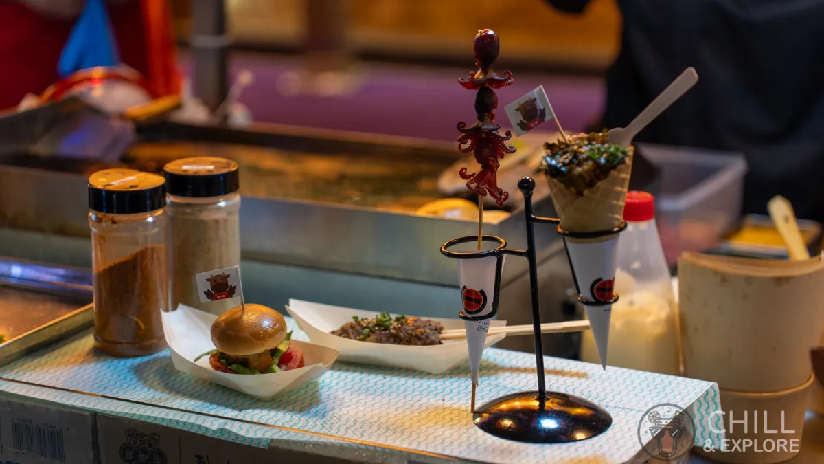 slider and octopus