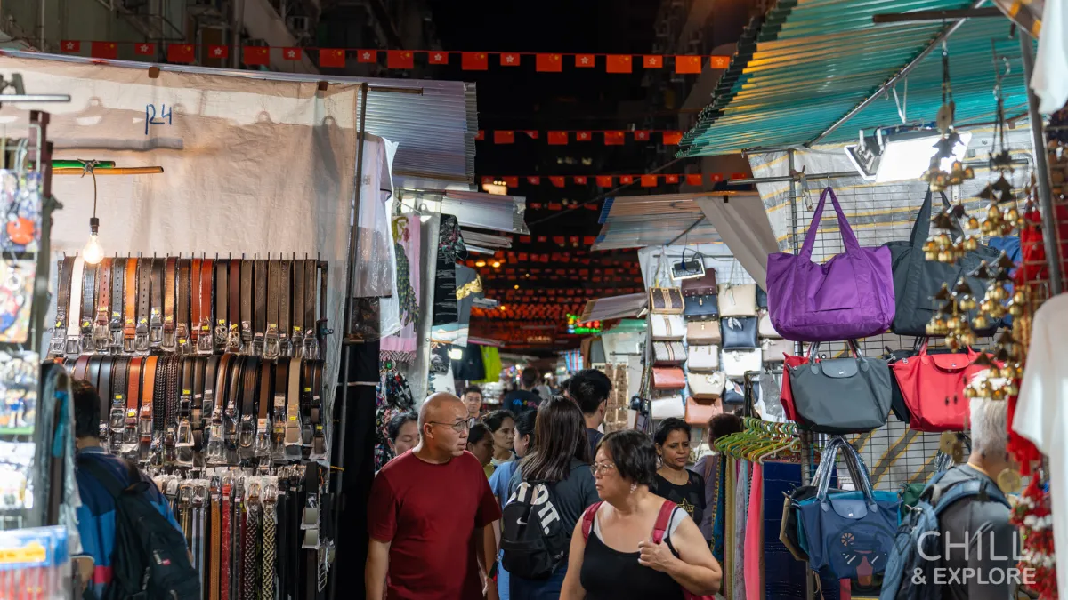People on temple street