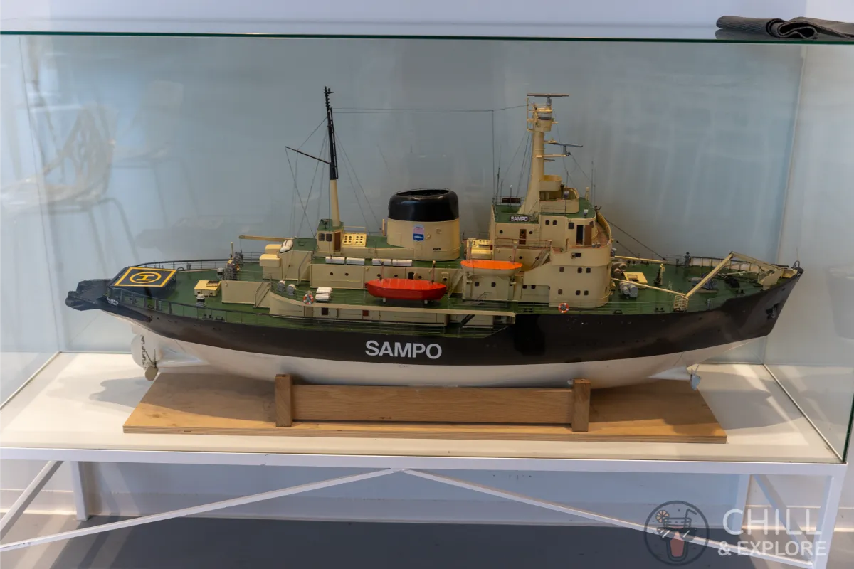 Sampo icebreaker model