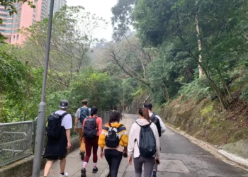 Team building hike