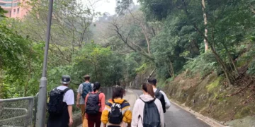 Team building hike