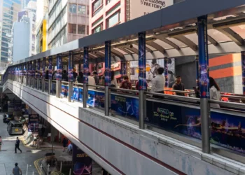 Mid-Levels Escalator in Central