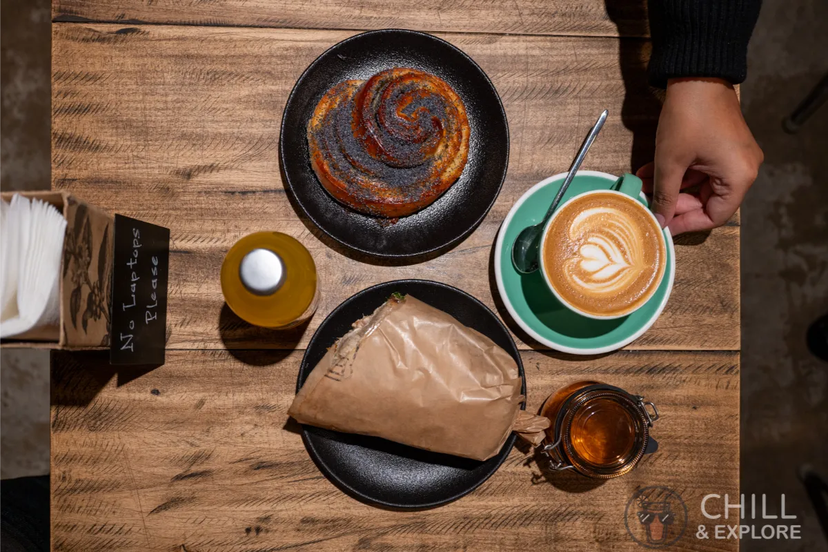 breakfast at rost bakery